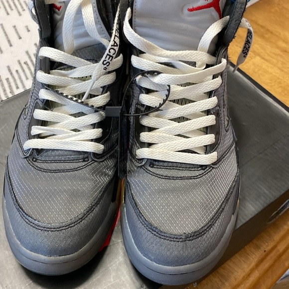 Jordan 5 off white muslin main image 9